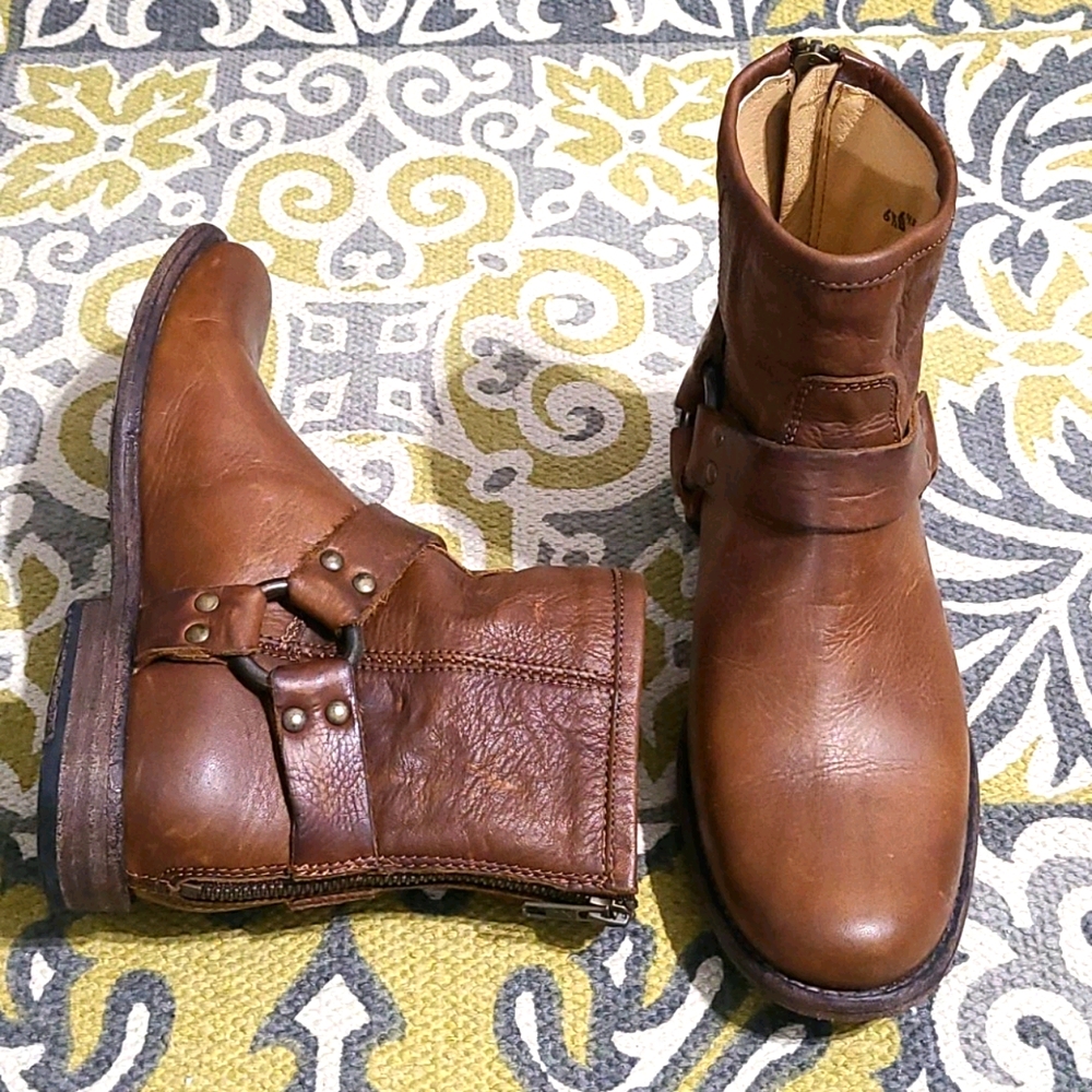 Frye Harness Boots